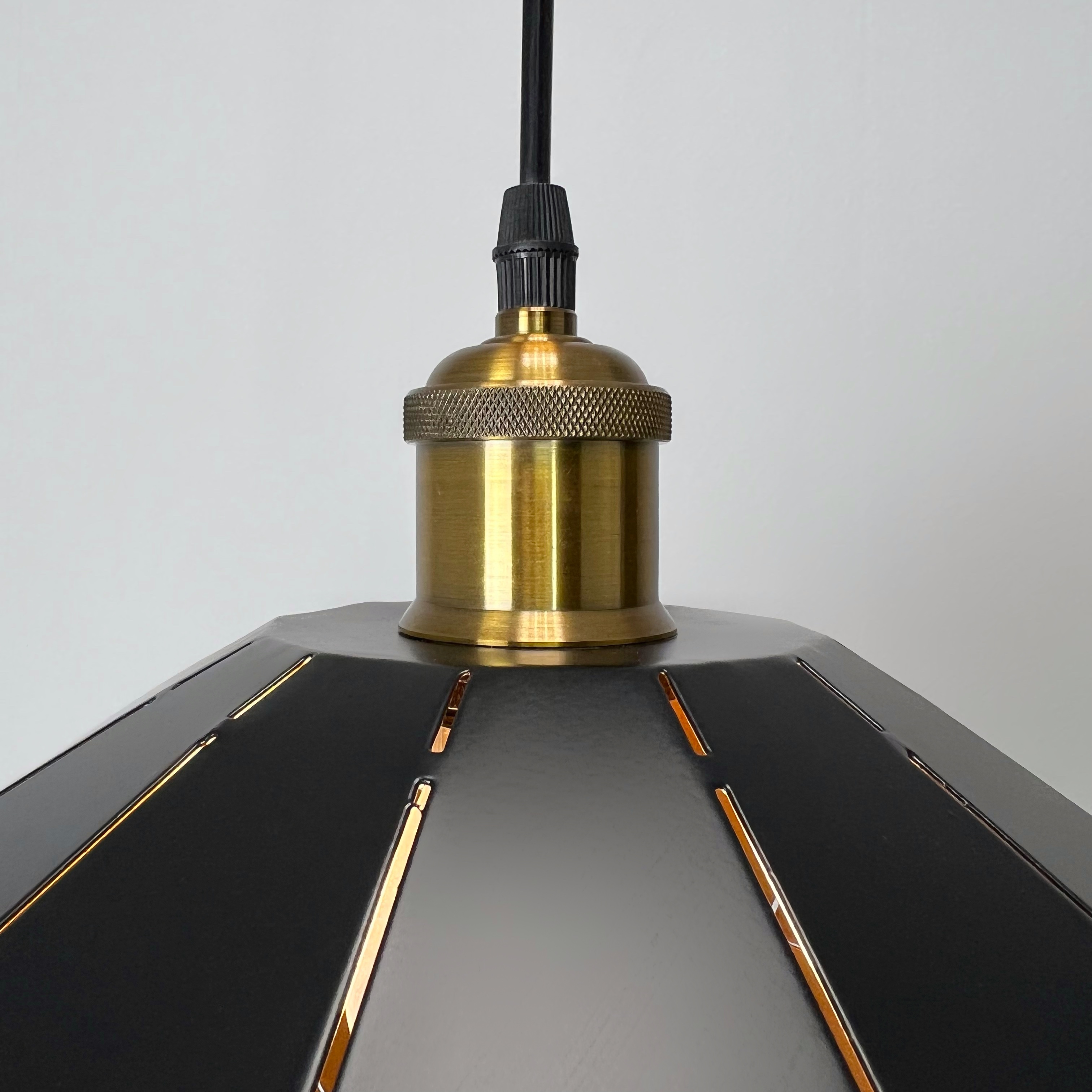 Подвесной светильник MELON D36 Gold/Black by ImperiumLoft