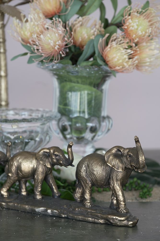 Декор Слоны Glasar 76885