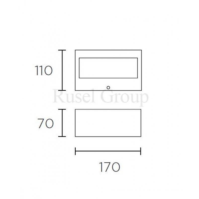 Настенный светильник Leds C4 NEMESIS AP