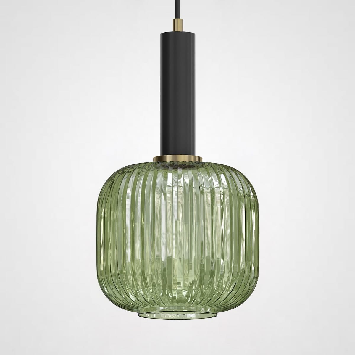 Подвесной светильник Ferm Living chinese lantern B Black / Green by ImperiumLoft