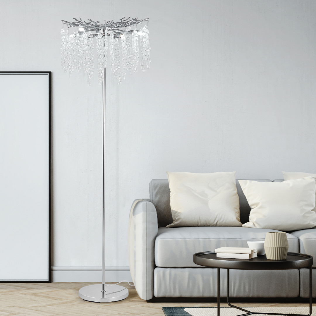 Торшер веточки 23141.480-1650.5.E14.D CR Arte Milano