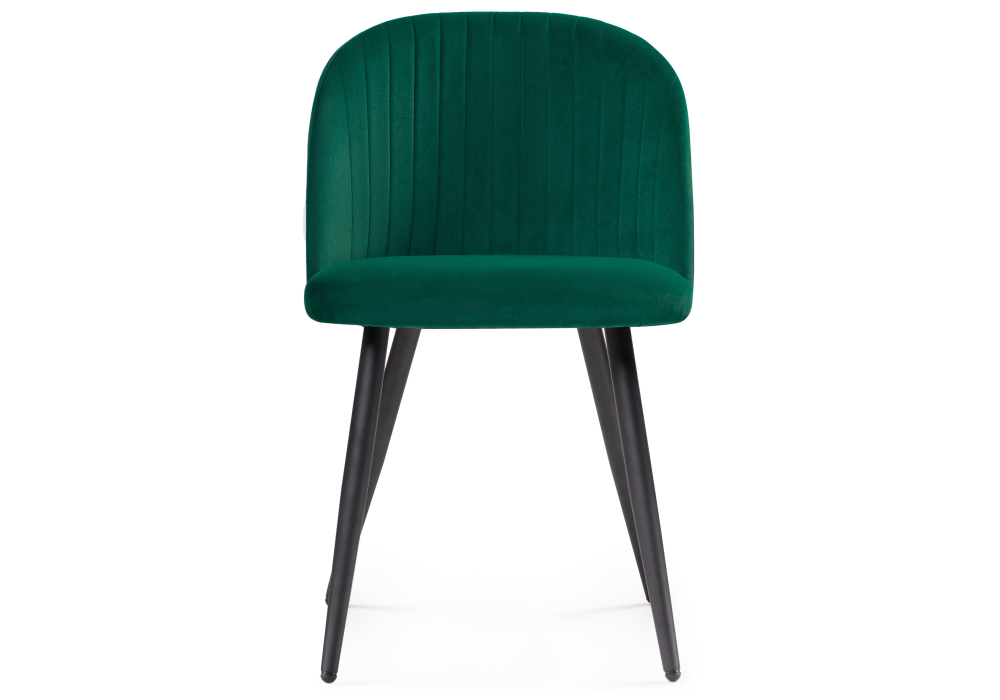 Стул Woodville Gabi 1 dark green / black 15352