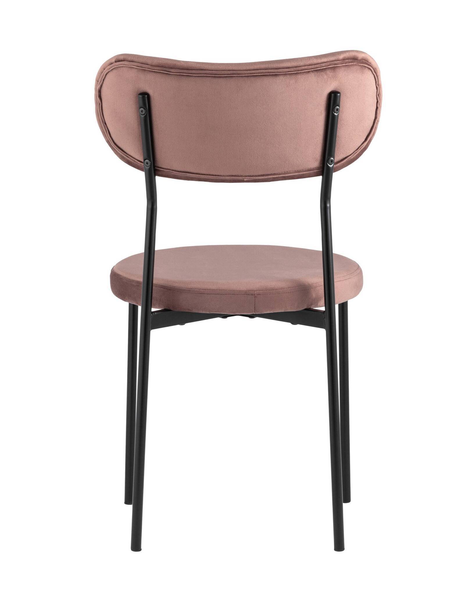 Стул Барбара велюр пыльно-розовый Stool Group