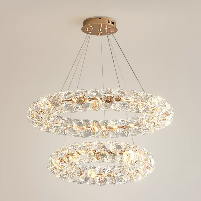 Кольцевые люстры и светильники ORESTES D60+80 by ImperiumLoft