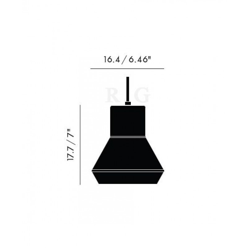 Подвесной светильник Tom Dixon Trace Short Pendant