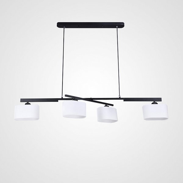 Подвесная рядная люстра RID Black by ImperiumLoft