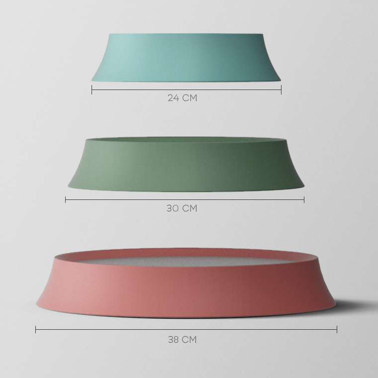 Потолочный светильник POND D38 Blue by ImperiumLoft