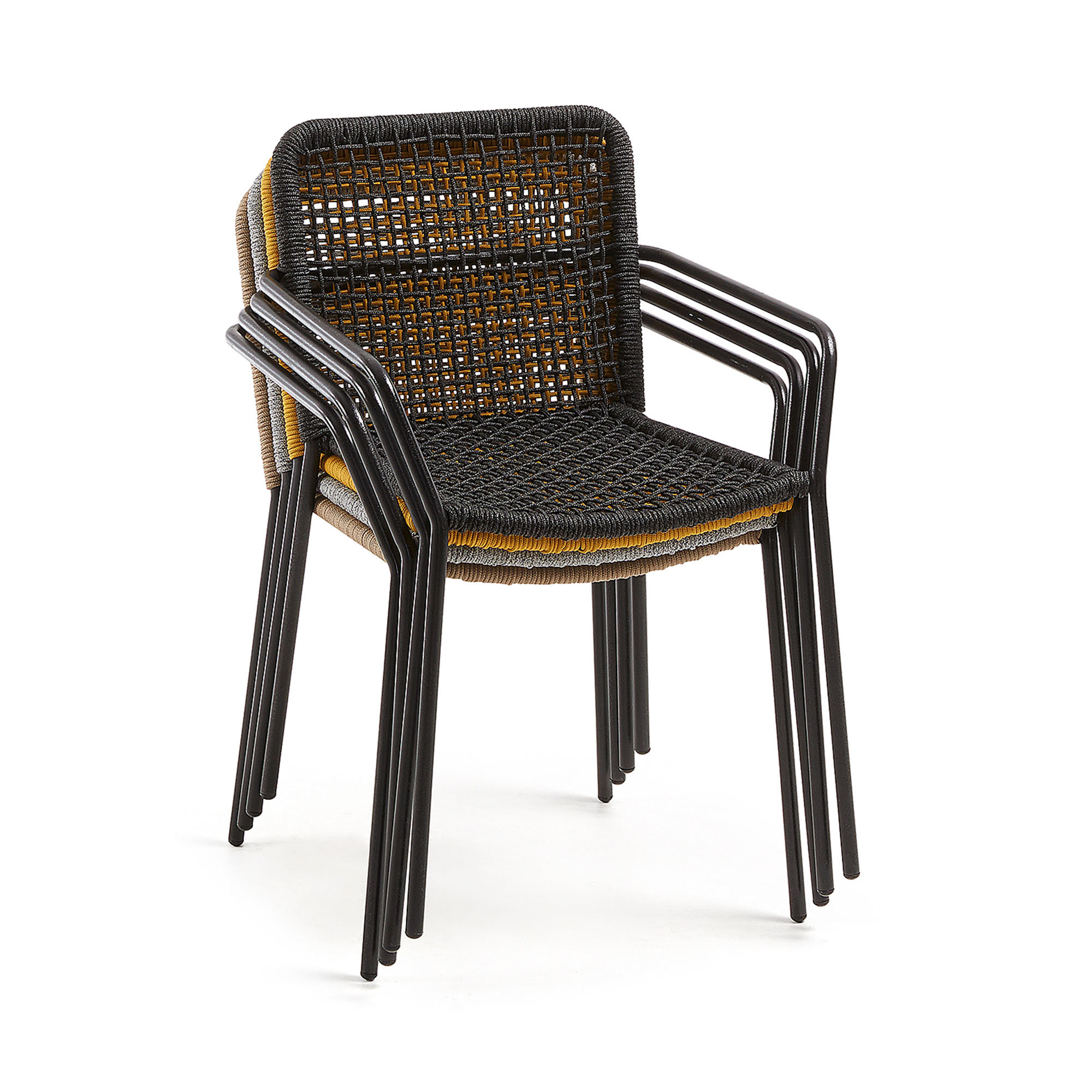 Стул Boomer черный La Forma 67655