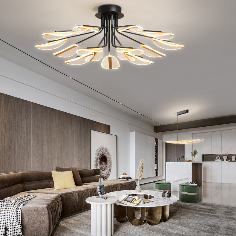 Потолочная люстра VISUAL L15 Brass by ImperiumLoft