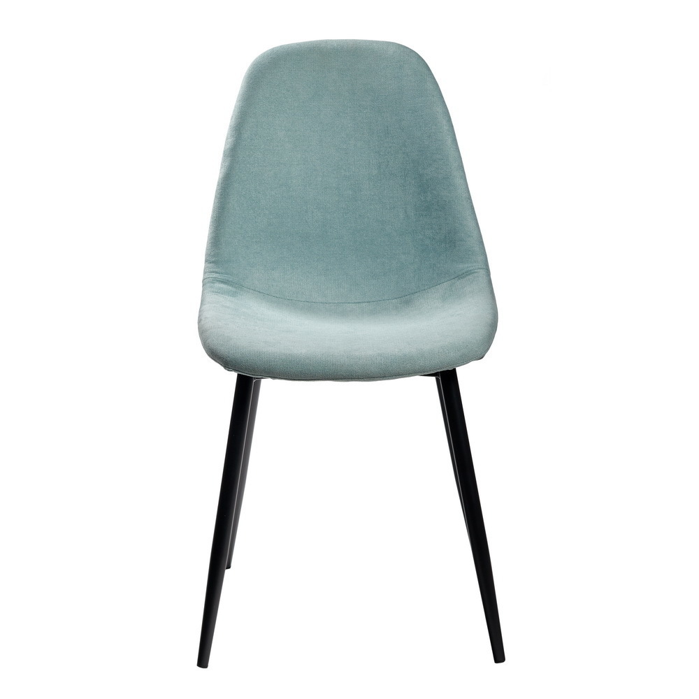 Стул Comfort бирюзовый с черными ножками Bradex Home FR 0335