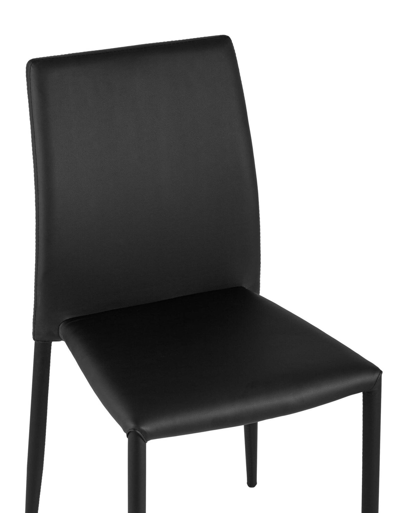 Стул ABNER экокожа черный Stool Group