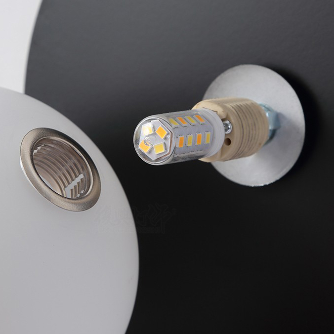 Настенный светильник JANK Chrome by ImperiumLoft