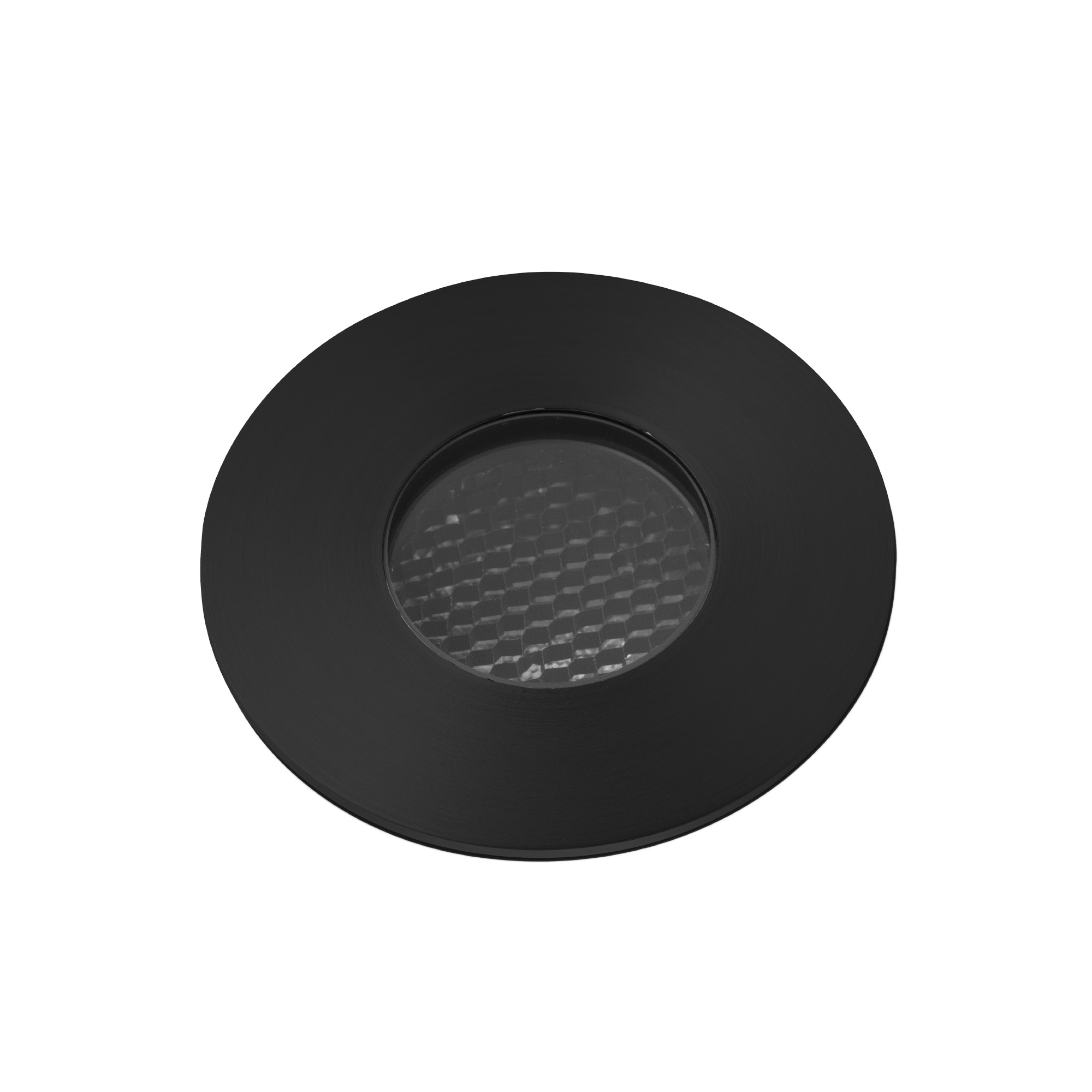 Встраиваемый ландшафтный светильник Grund 7W черный Faro