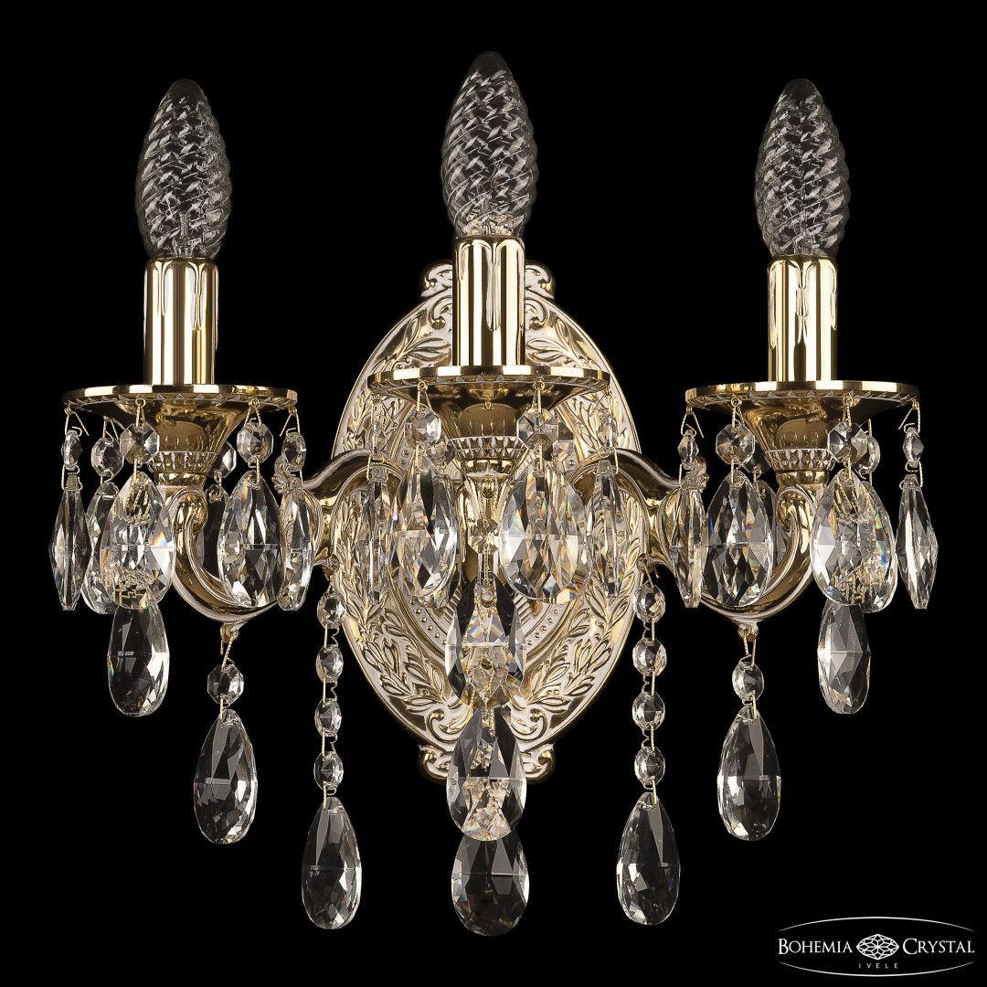 Бра бронзовые 7301B10/3/125 B GW Bohemia Ivele Crystal