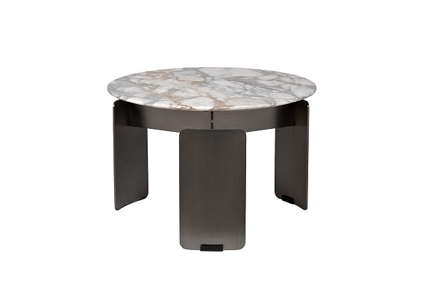 Столик журнальный круглый мраморный Garda Decor 160KD-26501