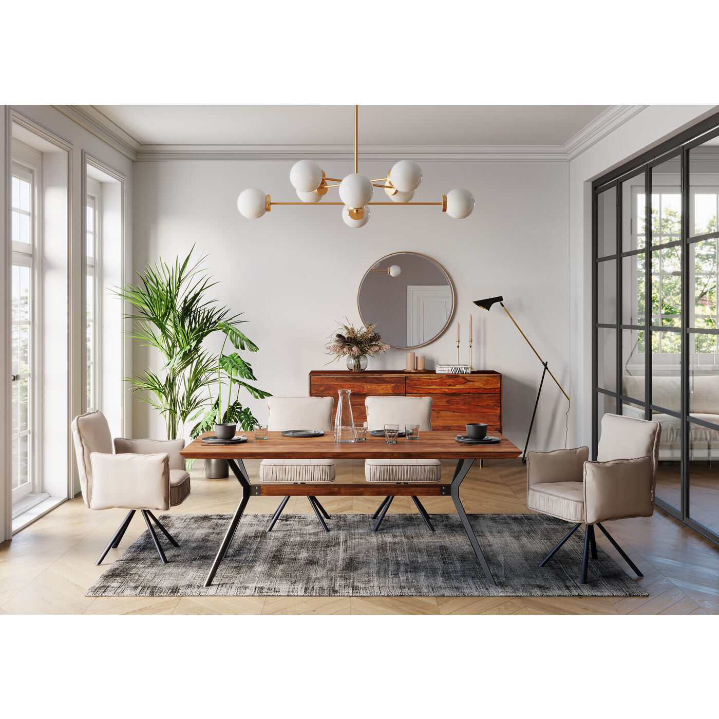 Люстра Bolla 52951 Kare