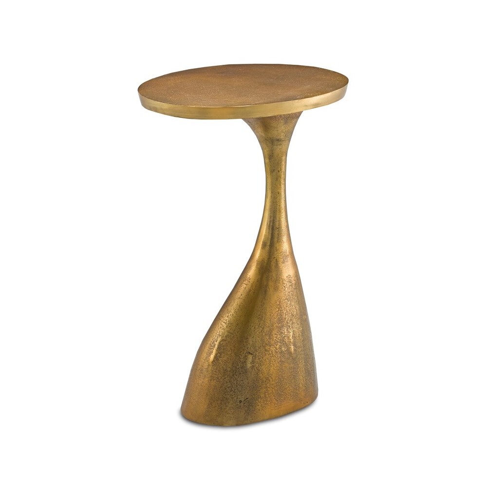 Приставной столик Currey & Company Ishaan Brass 4000-0074