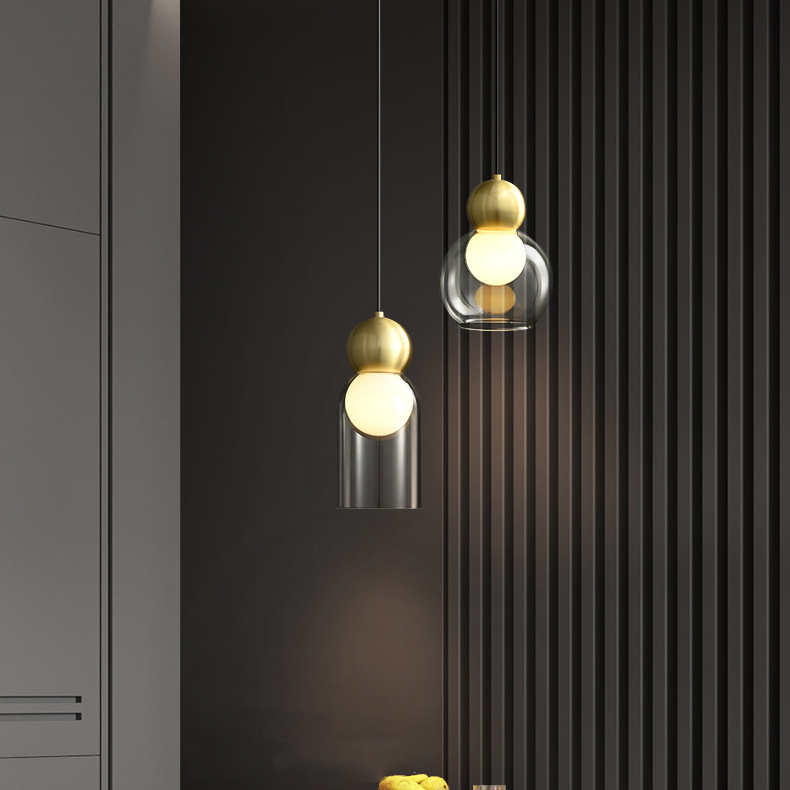 Подвесной светильник FANUEL D10 Brass by ImperiumLoft