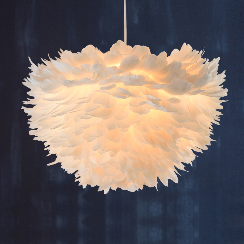 Люстра Feathers D80 White By Imperiumloft