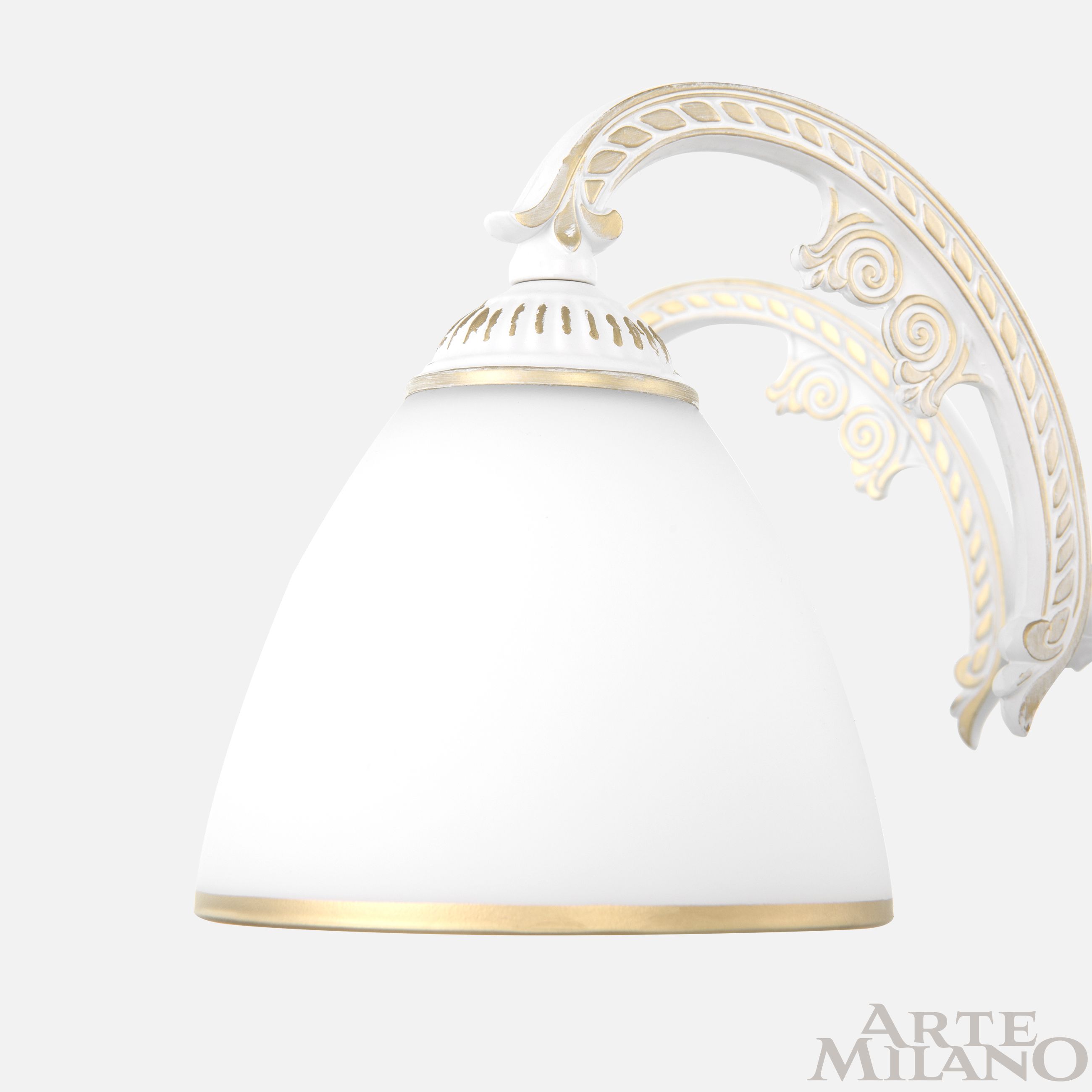Люстра с плафонами 340837/6 WT+G Arte Milano