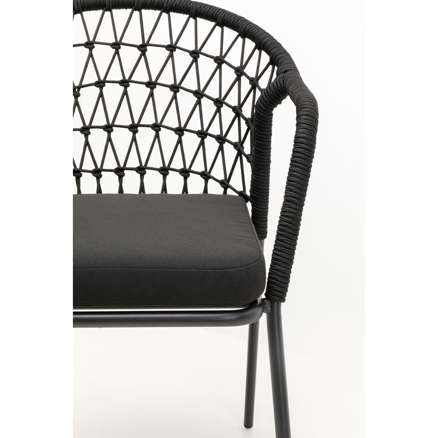 Кресло уличное Riomaggiore Black KARE 71101