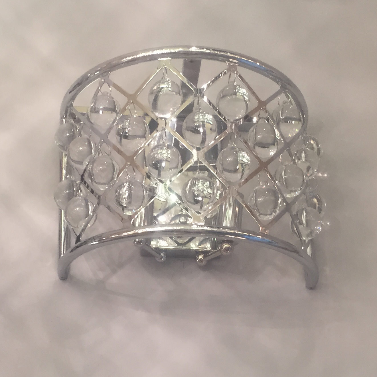 Настенный светильник  Delight Collection Spencer 2 chrome