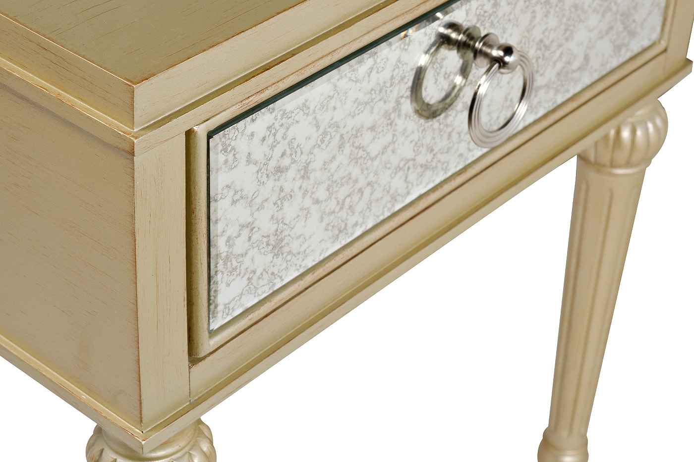 Тумбочка зеркальная с ящиком Garda Decor KFG1509