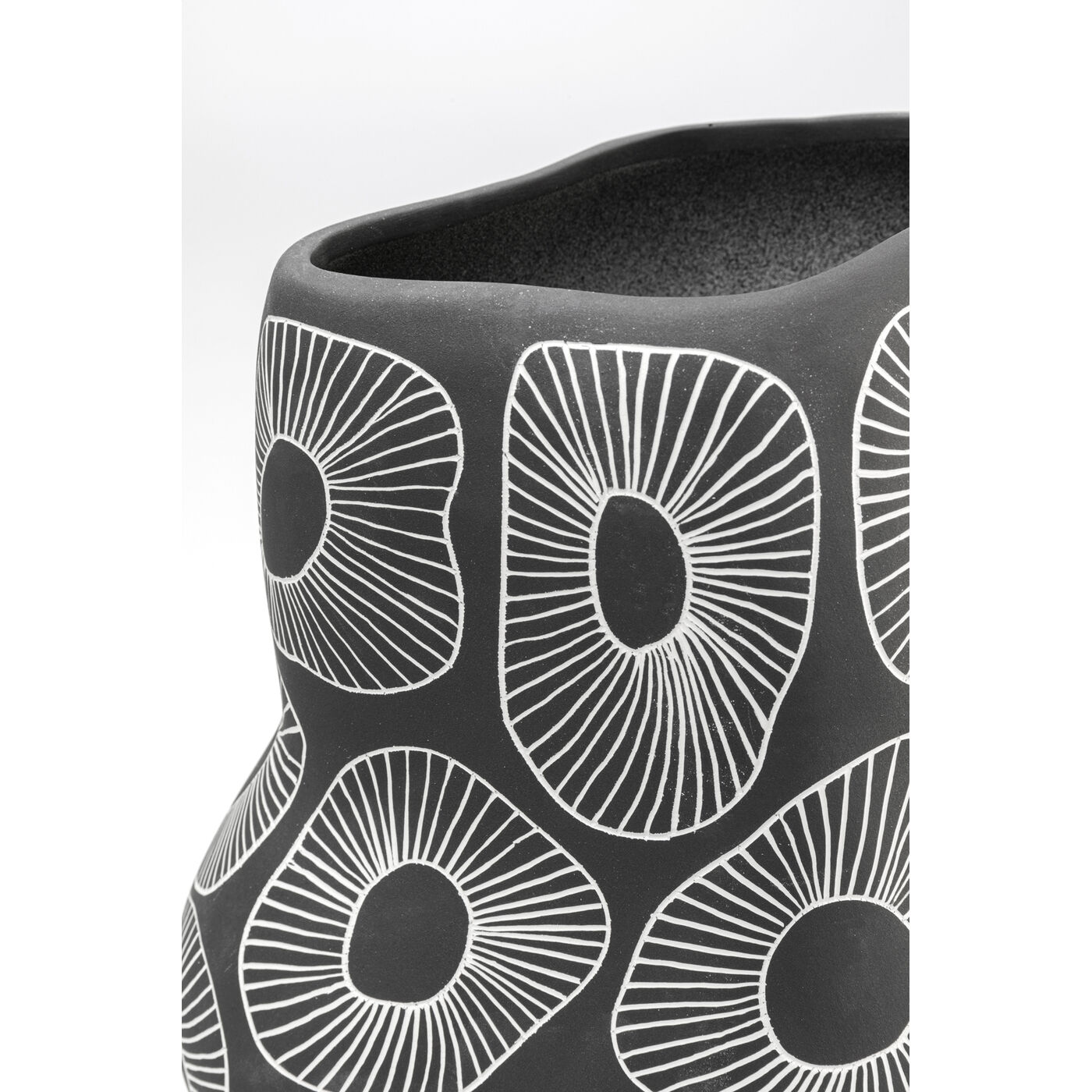 Ваза Anemone Grey 33cm KARE 57499