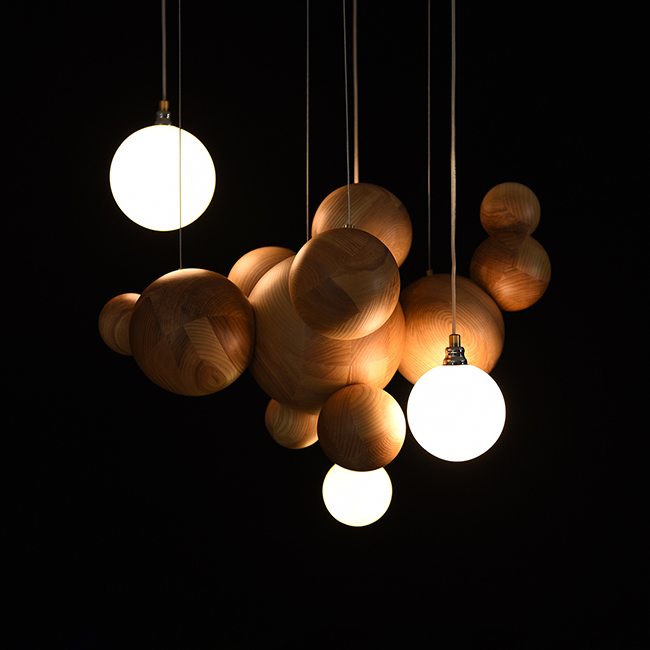 Подвесной светильник HELSING Light brown by ImperiumLoft