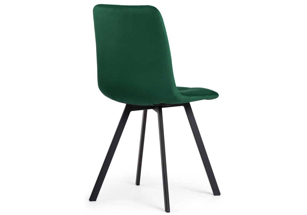 Стул Woodville Чилли  черный / зеленый 489714