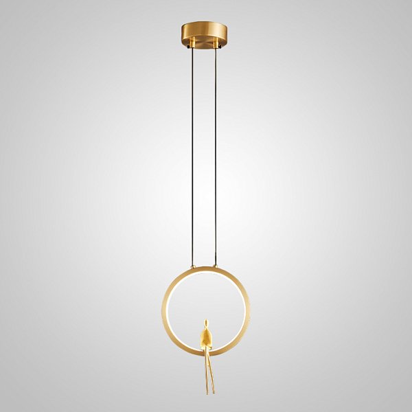 Подвесной светильник REMUS ONE Brass by ImperiumLoft