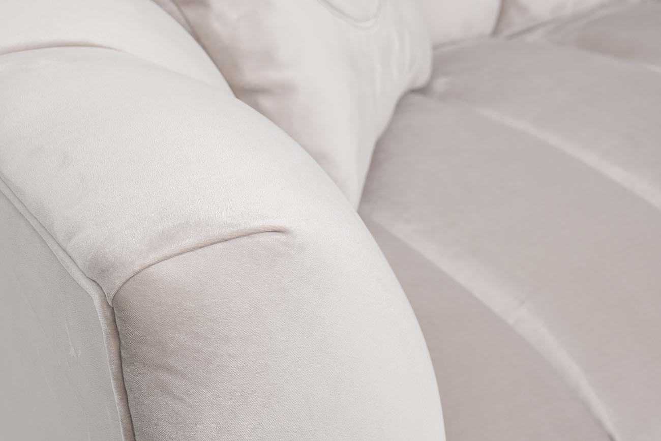 Диван Fabio двухместный велюровый бежево-серый Garda Decor FABIO-2-2K-БЕЖ/СЕР-Фант17