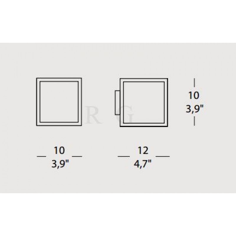 Настенный светильник Morosini Dice PP 10 Настенный светильник Morosini Dice PP 10