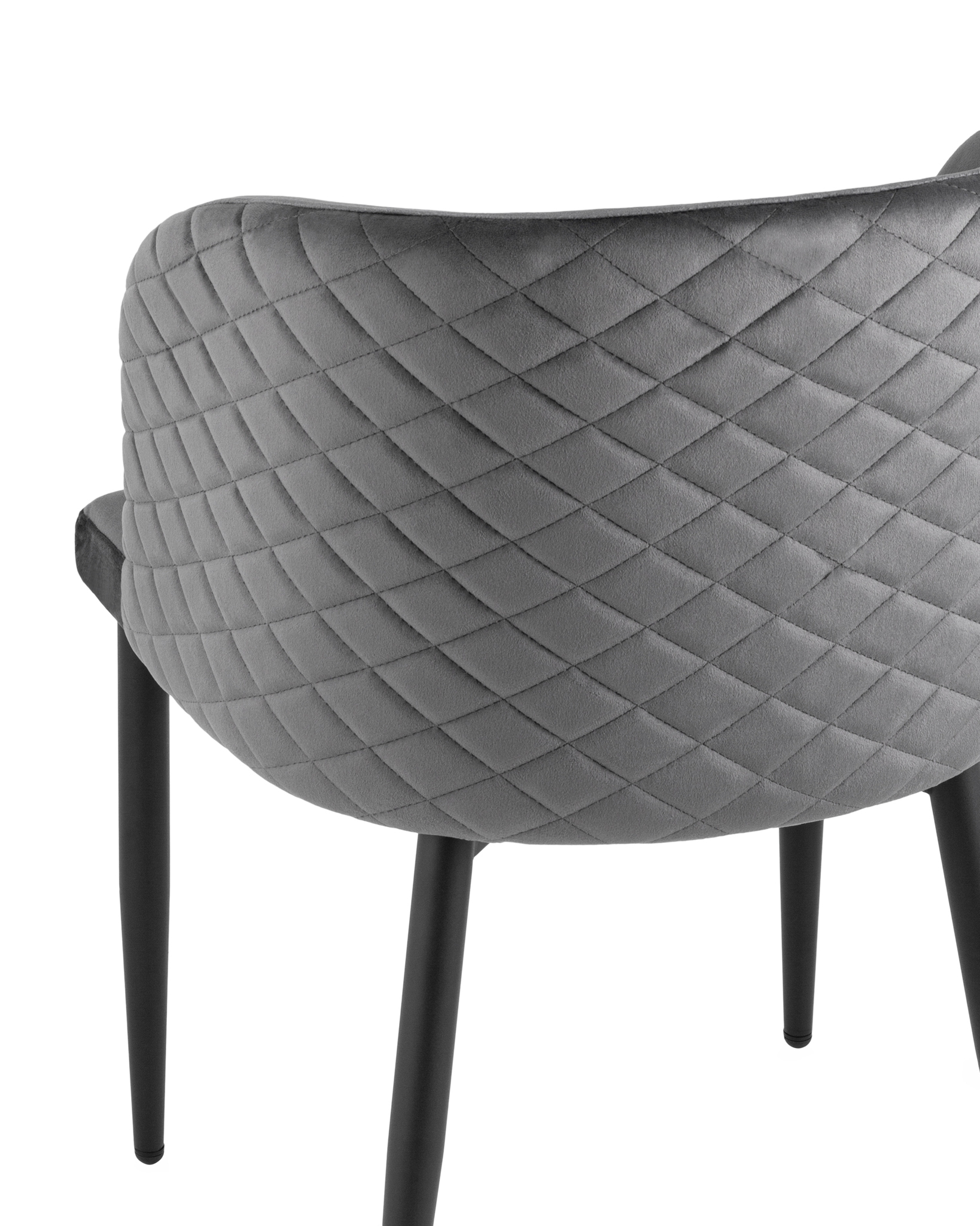 Стул Оскар велюр серый Stool Group