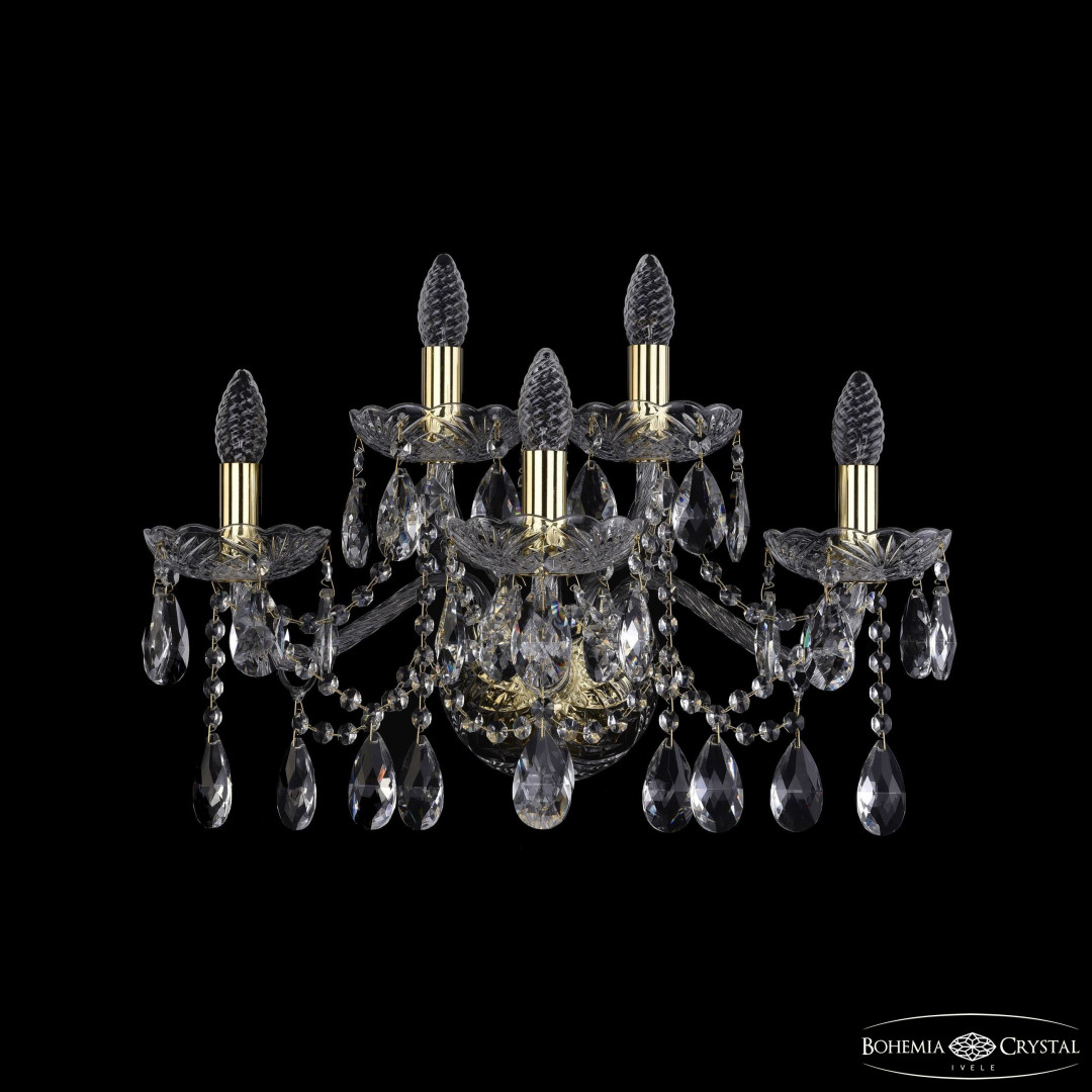 Бра хрустальные 1413B/3+2/200/XL G