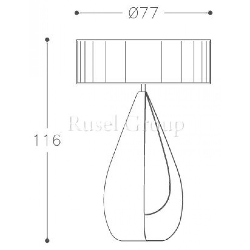 Напольный светильник Italamp Superba 3060/P