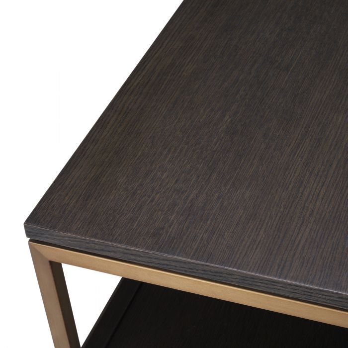 Тумба под тв Eichholtz Parker S mocha straight oak veneer 115113
