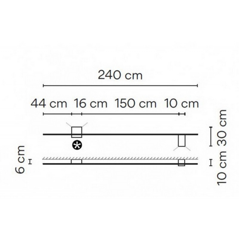 ПОТОЛОЧНЫЙ СВЕТИЛЬНИК VIBIA Structural 2612