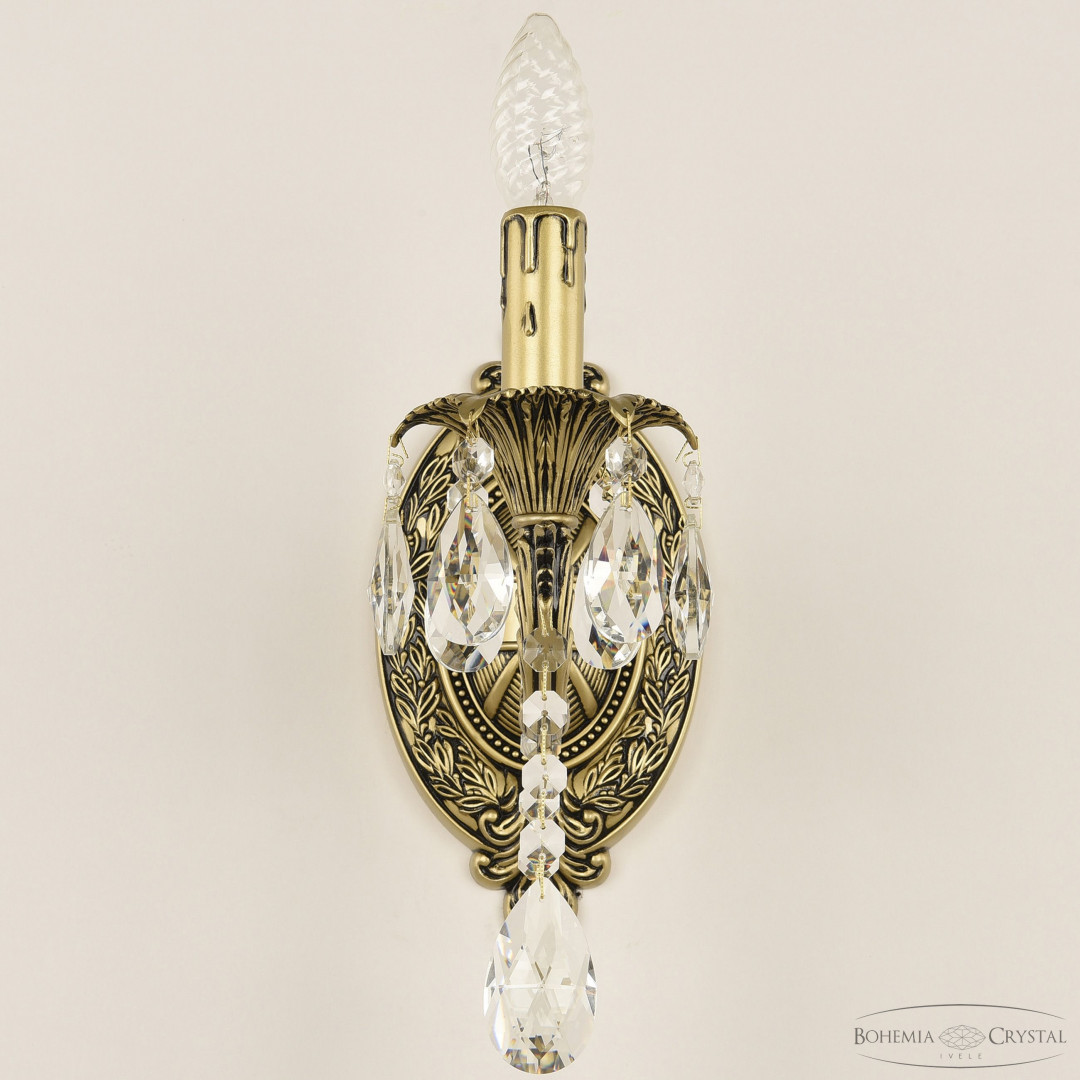 Бра хрустальные AL7901B10/1/175 A AGB Bohemia Ivele Crystal