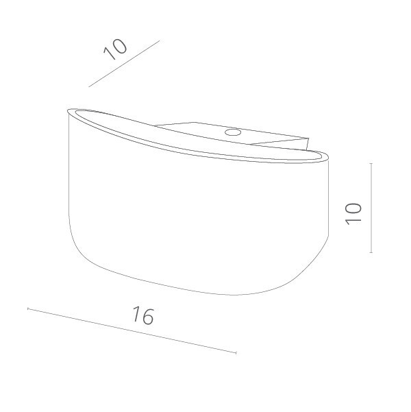 Бра Arte Lamp A1429AP-1WH