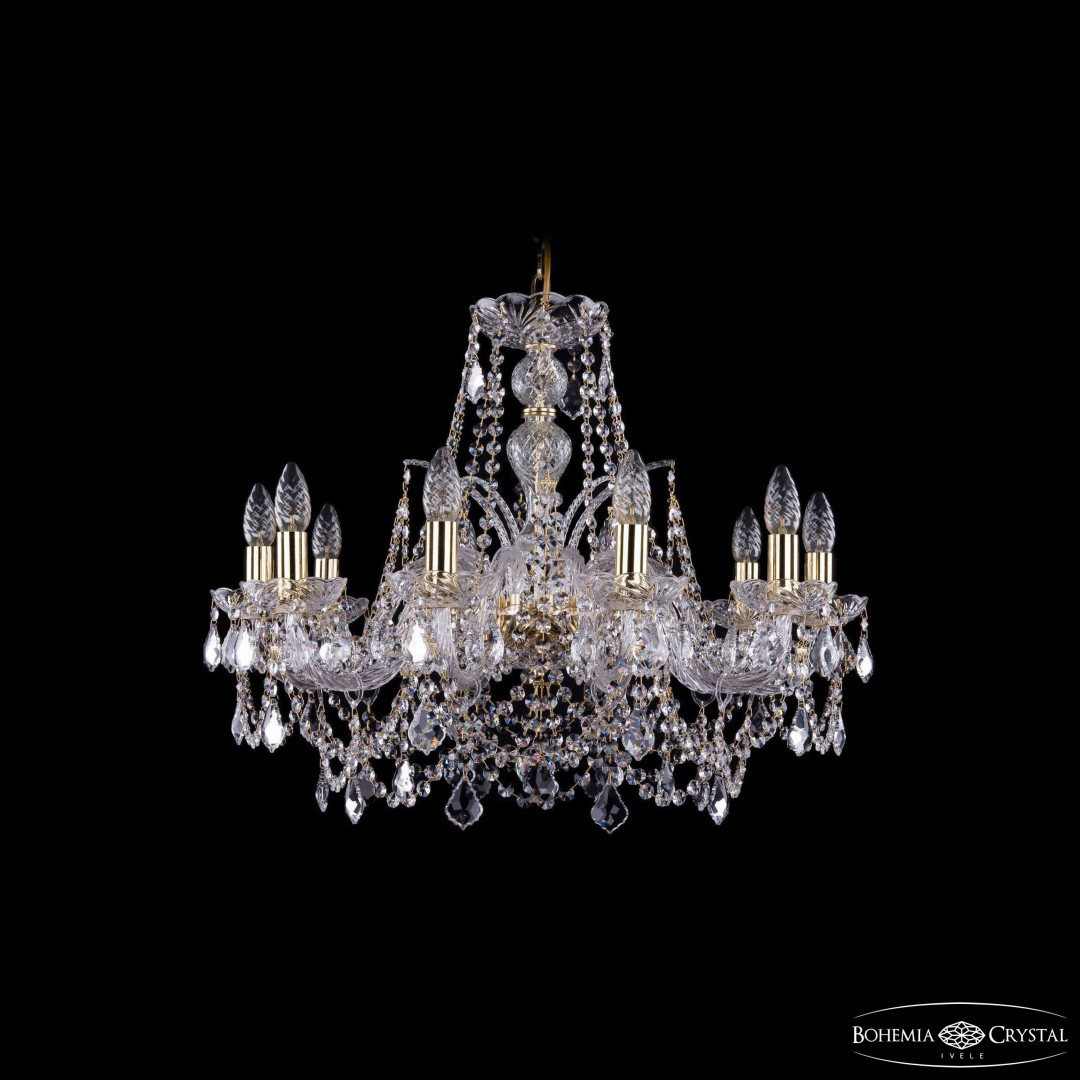 Люстра хрустальная 1411/10/240 G Leafs