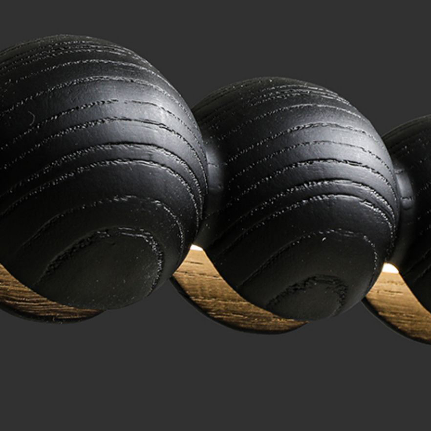 Реечный, рядный светильник BROLLE Dark Brown by ImperiumLoft