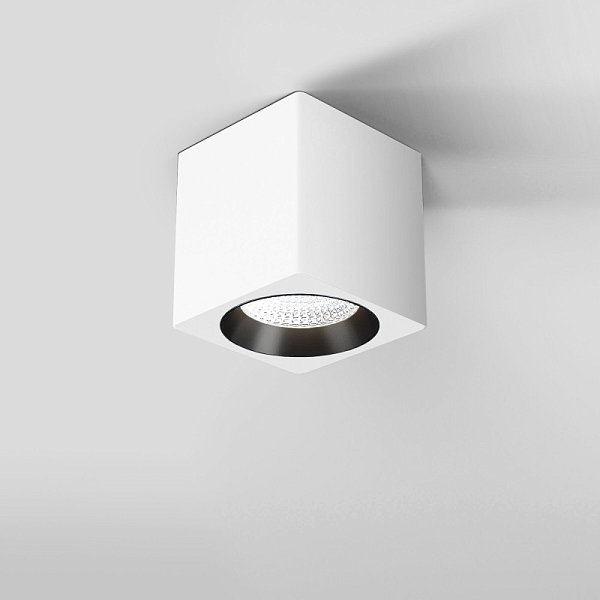 Накладной светильник Elektrostandard 25051/LED 9W 4000К белый/черный