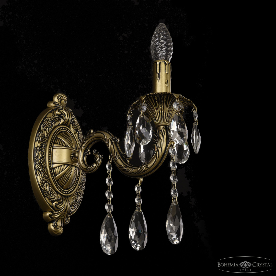 Бра хрустальные AL7901B10/1/175 A AGB Bohemia Ivele Crystal
