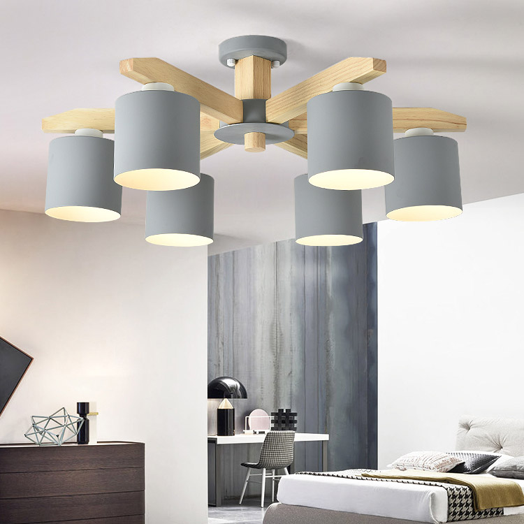 Потолочная люстра CRISS L5 Grey by ImperiumLoft