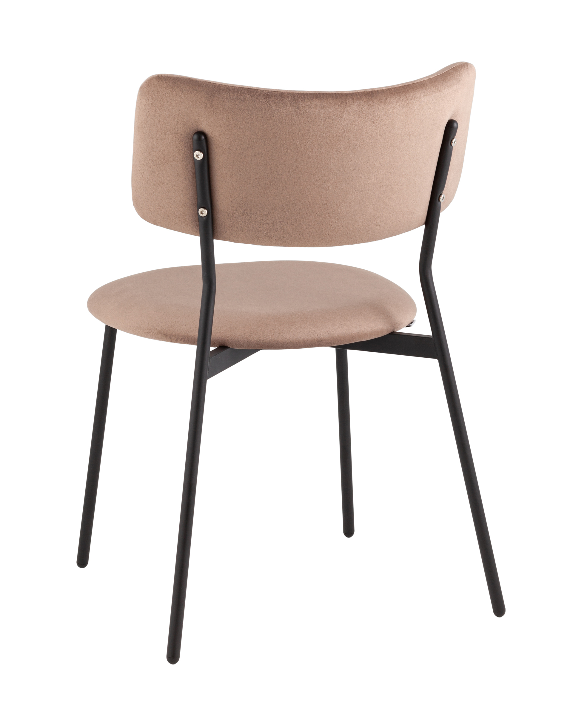 Стул Амелия велюр коричневый Stool Group