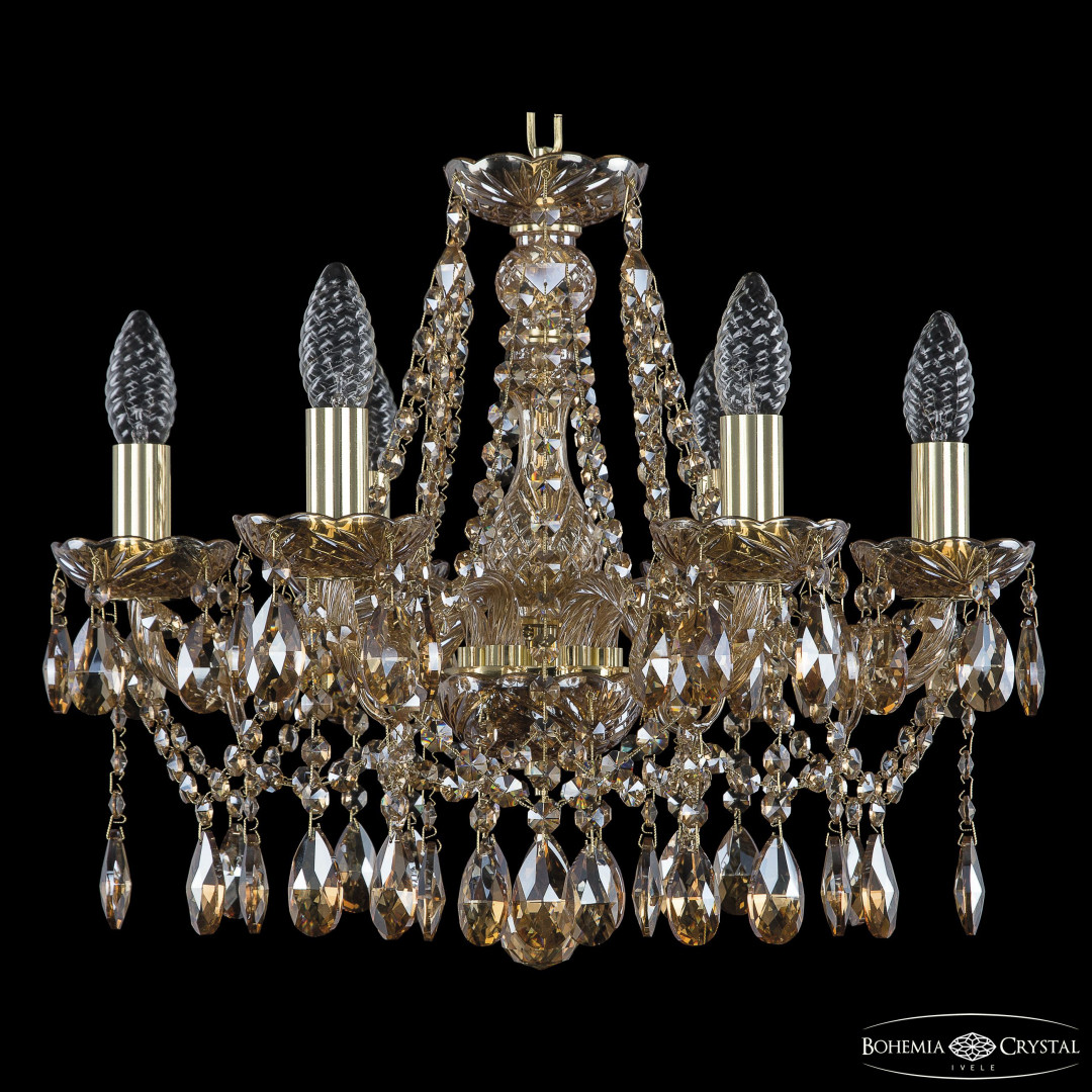 Люстра хрустальная 1413/6/165 G M721