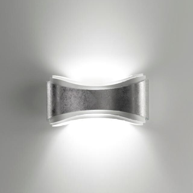 Настенный светильник Selene Illuminazione Ionica 30 white/silver leaf 1035-011033