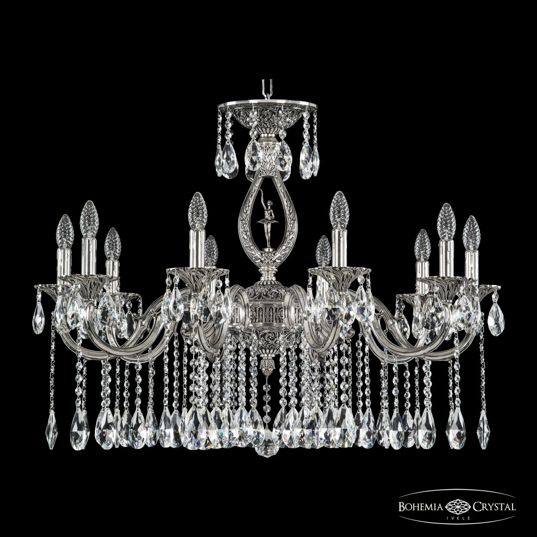 Люстра бронзовая с хрусталём 72401/10/300 A NB FD2M