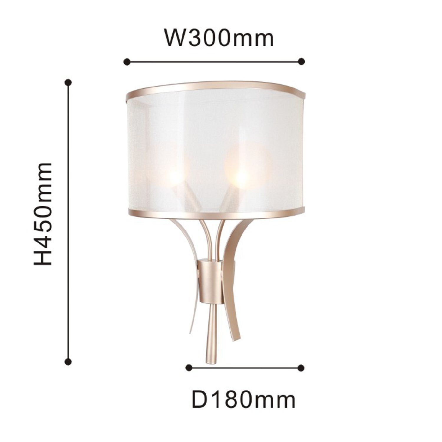 Настенный светильник Favourite 2551-2W